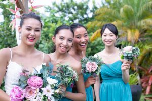 ハワイのブライズメイド