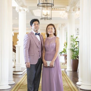 パープルコーディネート