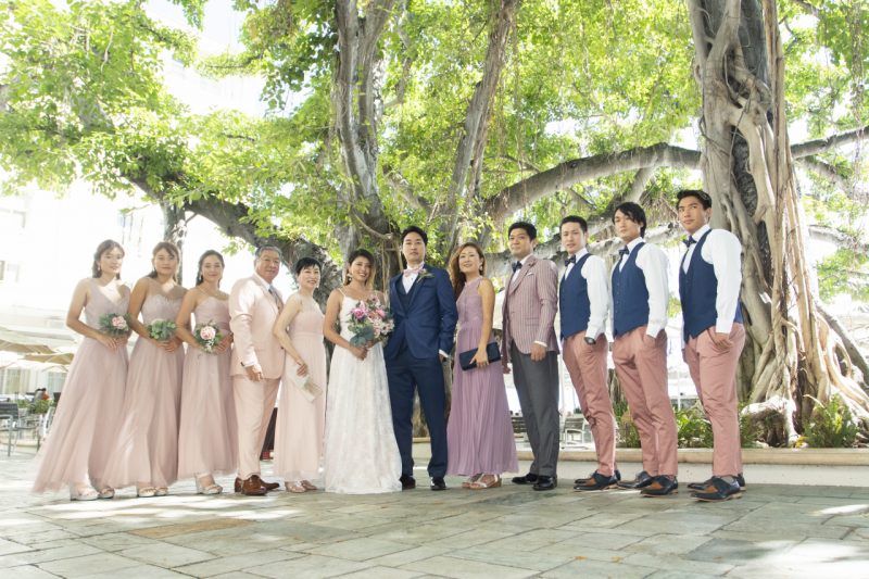 ピンクとのコーディネート