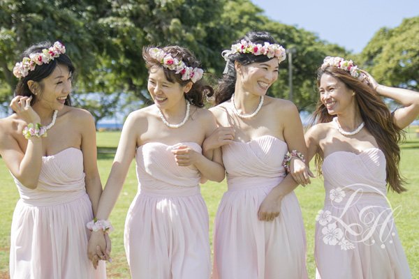 ブライズメイド ドレスをハワイでレンタル | リディアハワイ